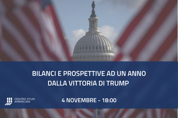 Bilanci e prospettive ad un anno dalla vittoria di Trump